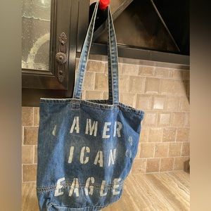 American Eagle Denim Tote